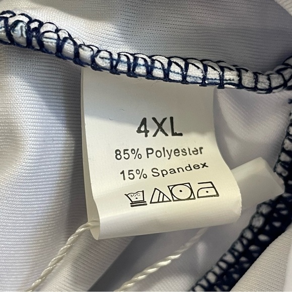 You Di An Blue Floral One Piece Swimsuit - Picture 4 of 6